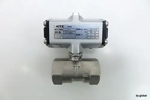 Kitz C-Ute1 Type 2 Stainless Steel Ball Valve Pneumatic Actuator 1