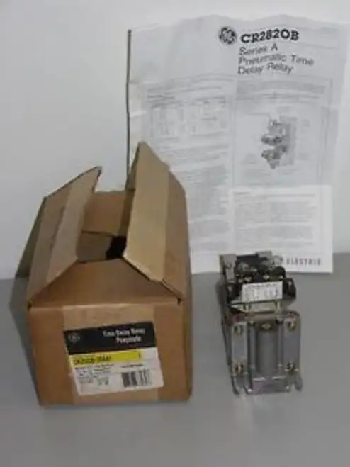Ge Cr2820B120Aa2 Pneumatic Time Delay Relay 115 V Coil 1/5-180 Seconds