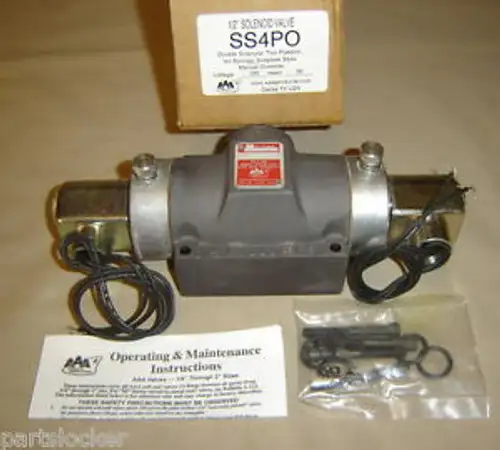 Aaa Ss4Po 1/2 Solenoid Valve 120 Volt Air Or Gas