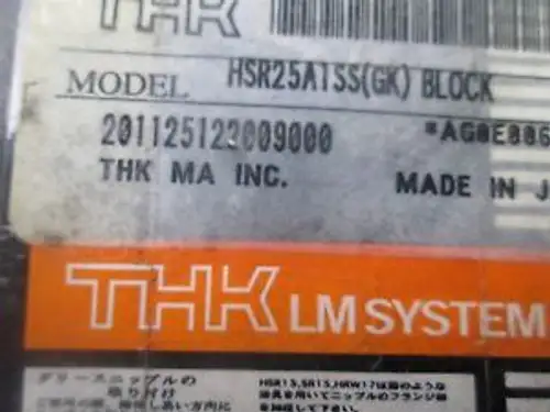 Thk Hsr-25 Hsr25A1Ssgk Bearing Block