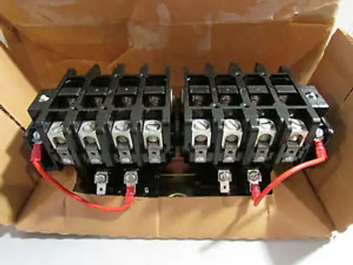Telemecanique 2200Rebr440Ta Reversing Contactor 50 Amp Resis. Coil: 60-70 Vdc