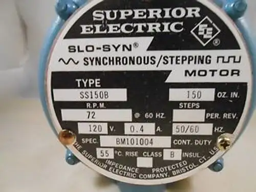 Ss150B Superior Stepping Motor