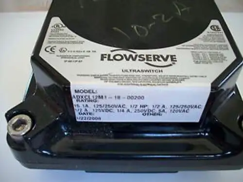 Flowserve Corp. Ultraswitch Adxcl12M1-18-00200