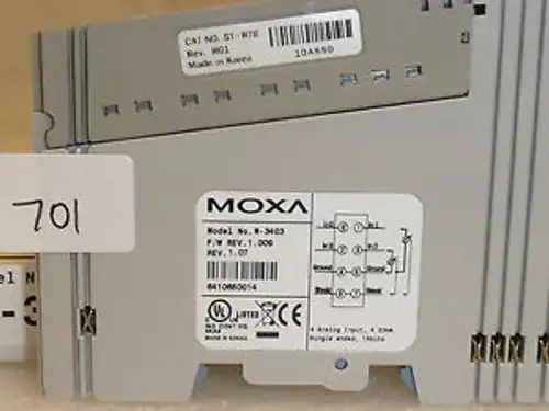 Moxa Iologik 4000 Slice I/O Server - Model: M-3403 High Resolution