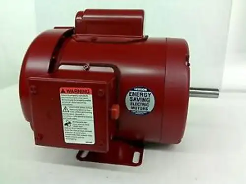 Leeson Motor M000250.00 1/2 Hp Vent. Fan T-Bolt -