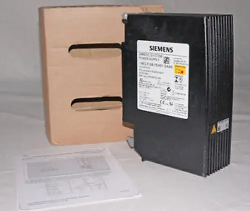 Siemens Simatic S7 E200 Power Supply 6Es7138-7Ea01-0Aa0