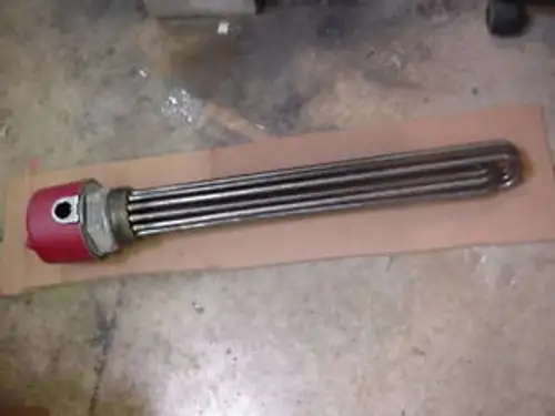 7500W 240V 1Ph Screw Plug Immersion Heater Tank 5-Cs-7.5-2-22 Watlow Chromalox