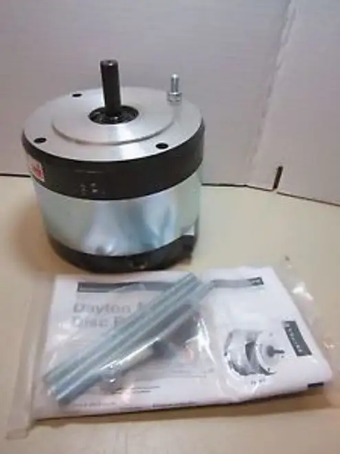 Double C-Face Magnetic Disc Brake 6Ft-Lb Torque 5/8 Shaft Continuous Duty