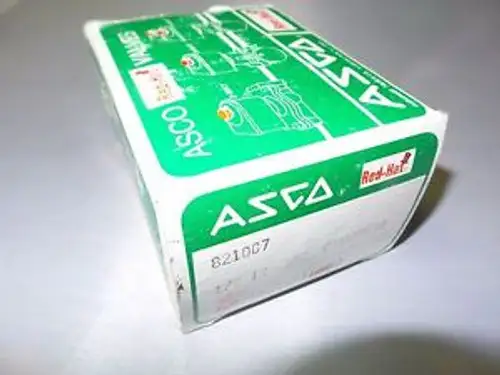 Asco Red Hat 8210C7 480V 60Hz 1/2 In 2Nc Valve - Nos