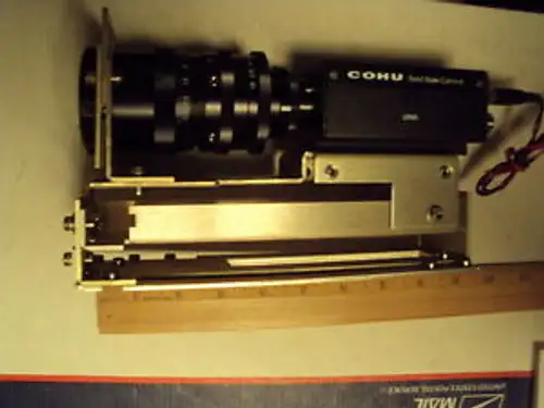 Cohu 2622-2000 Industrial Monochrome Camera & Toyo 12.5-75Mm F1.8 Sub-Assy