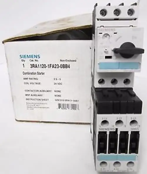 Siemens 3Ra1120-1Fa23-0Bb4 Combination Starter