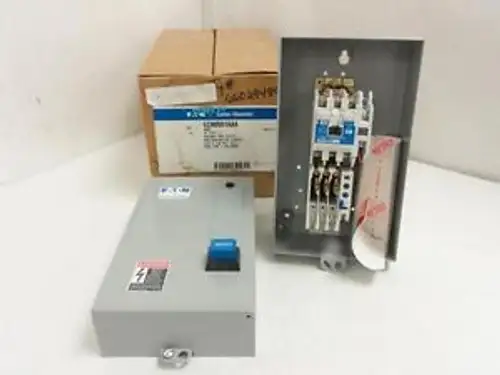 143197 In Eaton Ecn0501Aaa Starter 18A 3P 600V Max Coil: 120V