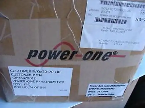 Power One Power Supply Fr3-1F 3N0251901Oe