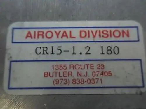 V5-2 1 Airoyal Cr15-1.2 180 Rotary Actuator