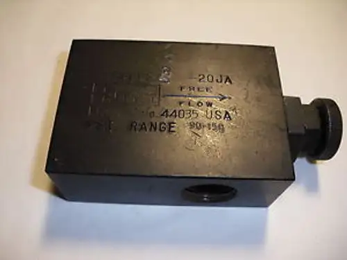 Válvula de control de presión Parker Ecr800S 2-20Ja Rango Psi: 90-150 Nnb