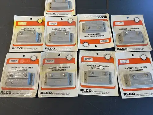 A Lot Of 9 ALCO MAGNET RS-24 N.O TYPE Magnet Actuated