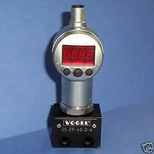 Hydac Vogel 9-35V 100 Bar Pressure Switch 3446-2-0100-000 / Ds-Ep-40-D-4