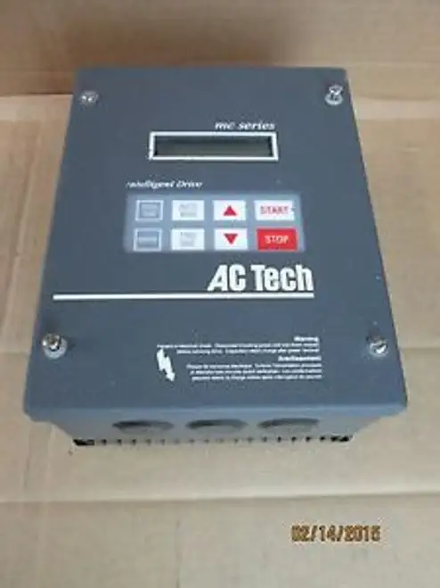 Nos Ac Tech M1410C 1Hp 1 Hp 3Ph Intelligent Ac Drive Input 400/480V V Volt