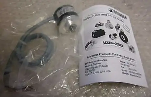 Accu-Coder 755A-07-S-1000-R-Oc-1-S-S-N Incremental Encoders-Shaft Model-In B