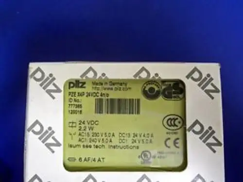 Pilz Pzex4P Safety Relay