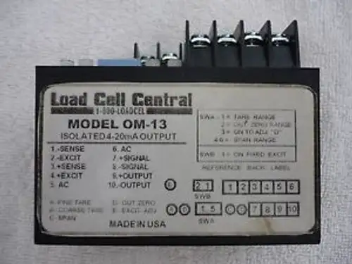 Load Cell Central Om-13 Signal Conditioner