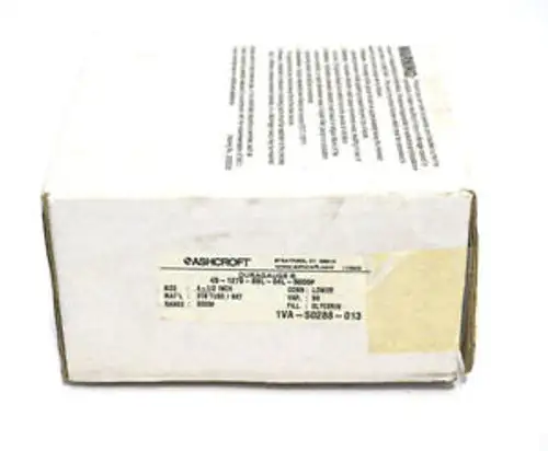 Ashcroft 45-1279-Ssl-04L-5000# Pressure Gauge 451279Ssl04L5000