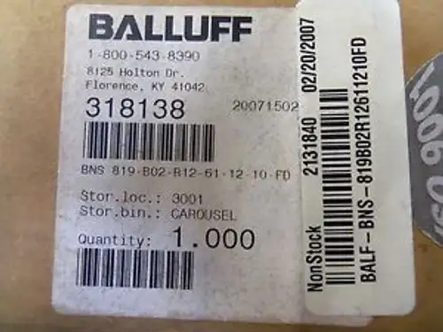 Balluff Bns 819-B02-R12-61-12-10-Fd
