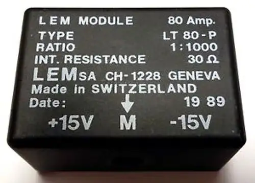 Lem Module 80 Amp Lt 80-P Lt80-P Current Transducer Qty:10