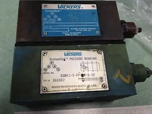 Old Vickers Dgmx2-5-Pp-Aw-S-30 Pressure Reducing Valve 315Bar Bb