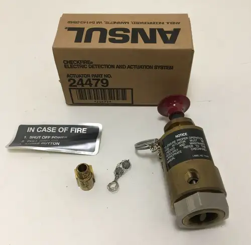 24479 Ansul Actuator For Checkfire Electric Detection