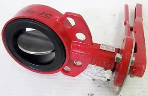 Bray 3 Butterfly Valve 195 Psi A126/316Ss/416Ss/Buna-N Materials -