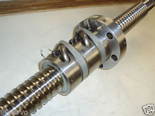 Barnes Industries Precision Ball Screw 28-1/4 Long 2.250 Dia. 1Turn/1 Inch