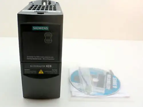 Siemens Micromaster 420 Drive Motor Inverter 6Se6420-2Ud17-5Aa1-Surplus