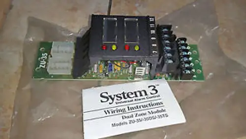 System 3/Siemens Input Module Part#Zu-35 Vintage Stock Missing The Pigtails