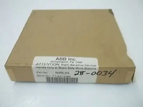 Abb Nirl03 Termination Unit