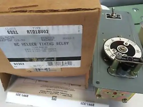 Square D Schneider 9007 Ao-105 Timing Ac Welder 120Vac 8991-Ato18V02 Cg