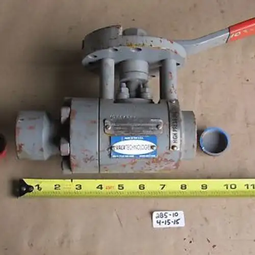 Valvtechnologies 1 Ball Valve Vol1-Sw-St-L010-004Aa-002 F22 3100#