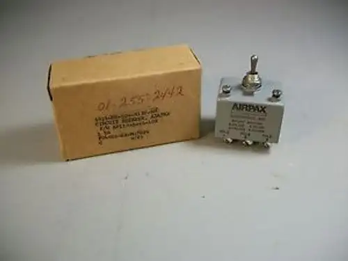 Airpax AP116-1-65-103 10A 240V 50/60Hz Circuit Breaker 5925-01-255-2442 -