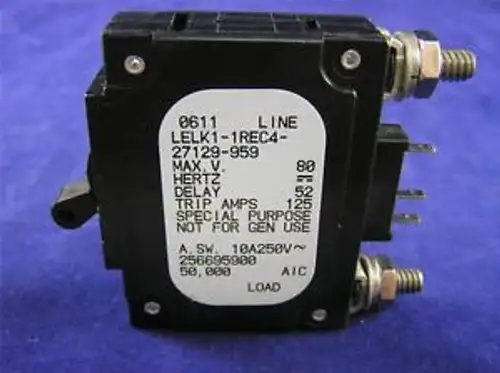 AIRPAX 100 AMP BOLT IN CIRCUIT BREAKER LELK1-1REC4-27129-959