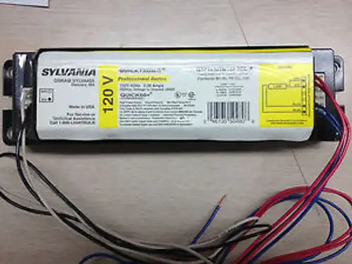 10 SYLVANIA QTP1X32T8/120 RSL-A 4 WIRE ONE LAMP RAPID START ELECTRONIC BALLASTS