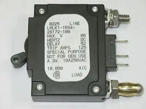 AIRPAX LMLK1-1RS4-29172-100 100A CIRCUIT BREAKER