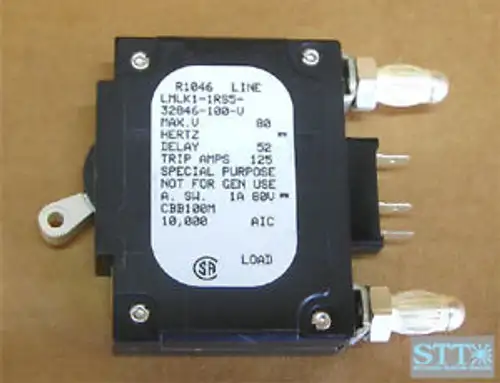 LMLK1-1RS5-32846-100-V AIRPAX 100 AMP ALARM BULLET BREAKER