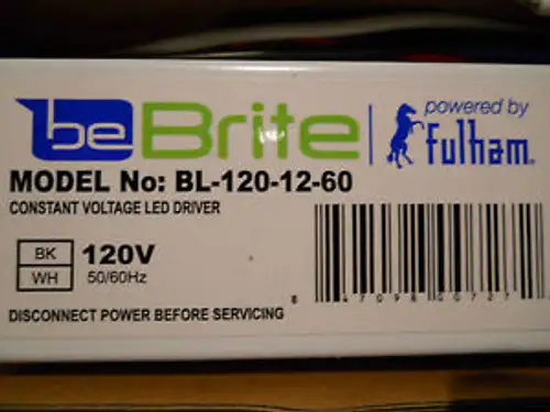 LED Fulham 12-60 power supply LED Driver
