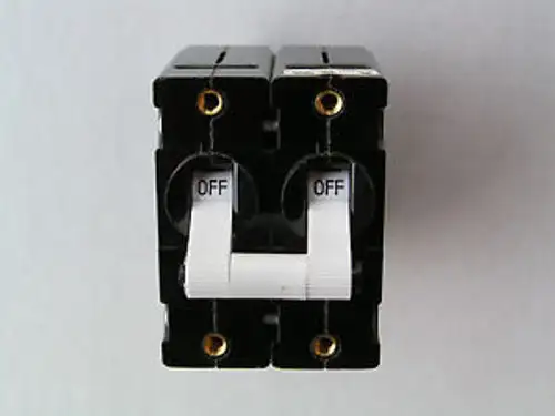 Airpax UPGH11-1-62F-303-91 Circuit Breaker 2 Pole 30 Amp 250V