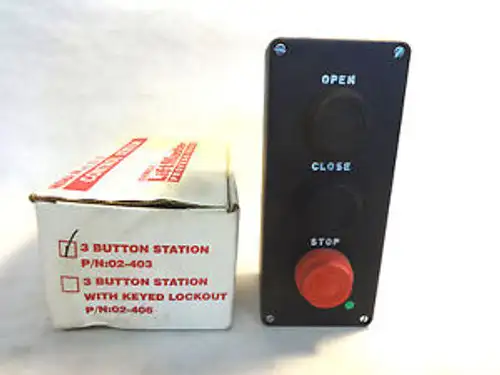 Nuevo LIFTMASTER 02-403 ESTACIÓN DE CONTROL DE PUERTAS