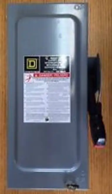 SQD Hu361 30 Amp 60 Volt Safety Switch