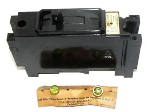 Nib Ite Et-1555 Circuit Breaker 30Amp 1Pole Et1555