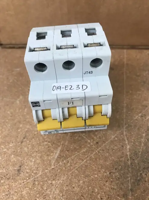 F&G Din Mount Circuit Breaker L7-25/3/C 3 Phase 25 Amps
