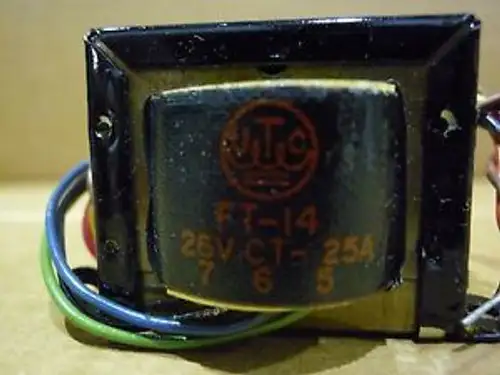 Trw Ft-14 Transistor de marco de canal/Transformador de filamento (Nos/Nib}