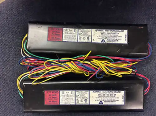 2 Advance Vel-2S110-Rh-Tp 277 Volt 2Lamp F96T12/Ho Electronic Ballast